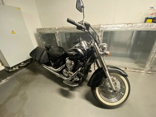 2011 Kawasaki VN900 Vulcan, чёрный, 680000 рублей, вид 1