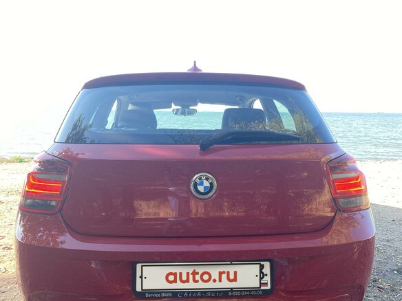 2012 BMW 1 серии 116i II (F20/F21), красный, 1340000 рублей - вид 4
