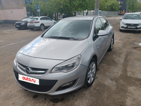 2013 Opel Astra J Рестайлинг, серый