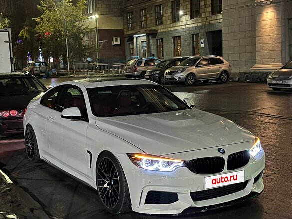 2015 BMW 4 серии 435i F32/F33/F36, белый, 3600000 рублей - вид 4