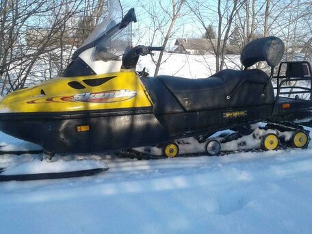 2001 BRP Ski-Doo Skandic 550, жёлтый, 410000 рублей, вид 3