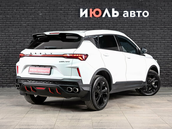 2024 Geely Coolray I Рестайлинг, белый - вид 4