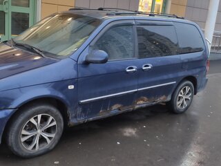 2004 Kia Carnival I Рестайлинг, синий, 250000 рублей, вид 4