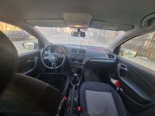 2012 Volkswagen Polo V, синий, 849990 рублей, вид 3