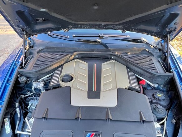 2009 BMW X6 M I (E71), синий - вид 13