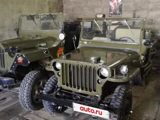 1943 Willys MB, зелёный, 2300000 рублей, вид 3