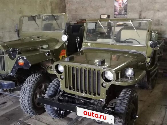 1943 Willys MB, зелёный, 2300000 рублей - вид 2