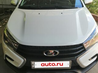 2020 Lada (ВАЗ) Vesta SW Cross I, белый, 1300000 рублей, вид 4