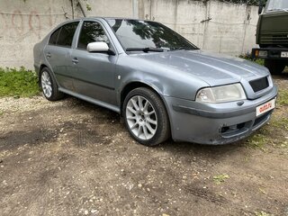 2003 Skoda Octavia I (A4) Рестайлинг, голубой, 500000 рублей, вид 1