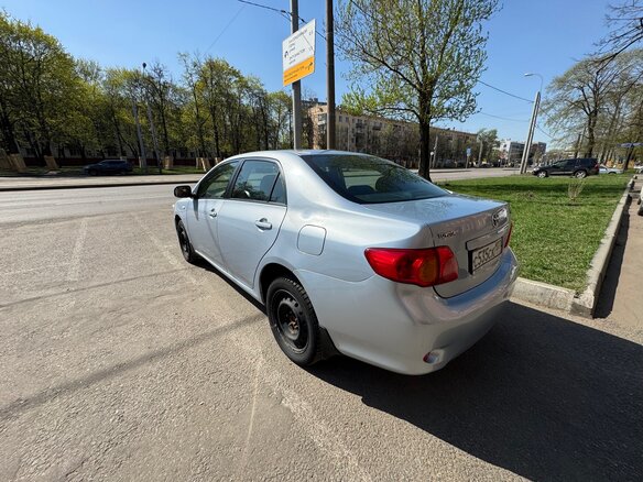 2007 Toyota Corolla AMT X (E140, E150), голубой, 700000 рублей - вид 7