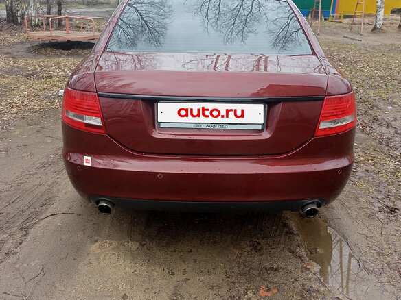 2007 Audi A6 III (C6), красный, 1000000 рублей - вид 2