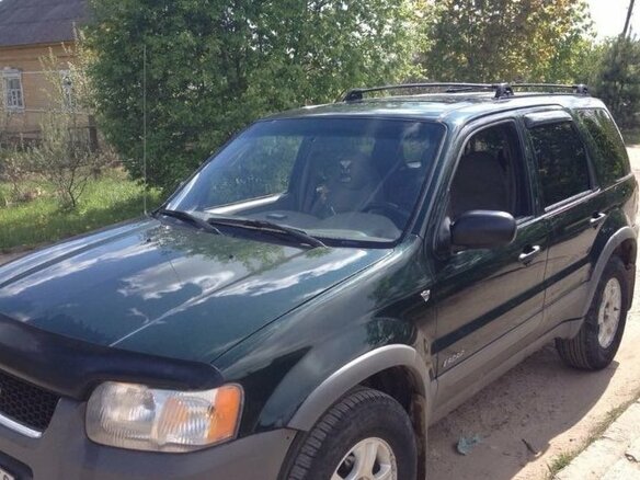 2001 Ford Escape I, зелёный