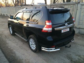2014 Toyota Land Cruiser Prado 150 Series Рестайлинг 1, чёрный, 3400000 рублей, вид 2