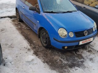 2004 Volkswagen Polo IV, синий, 315000 рублей, вид 2