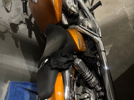 2001 Kawasaki VN1500 Vulcan, золотистый, 600000 рублей, вид 2