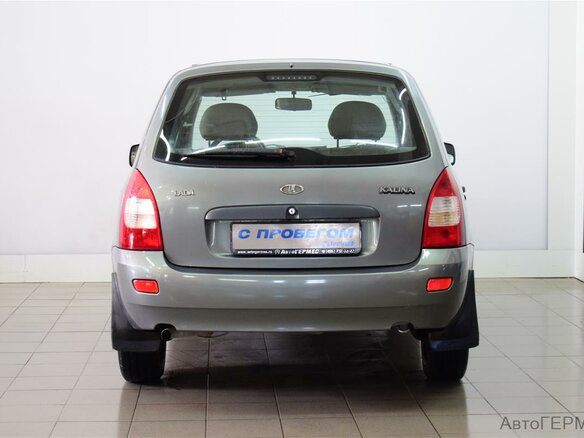 2009 Lada (ВАЗ) Kalina I, серый - вид 2