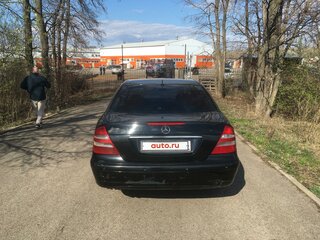 2002 Mercedes-Benz E-Класс 220 III (W211, S211), чёрный, 650000 рублей, вид 3