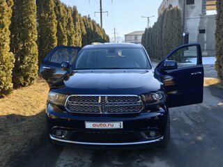 2014 Dodge Durango III Рестайлинг, синий, 1100000 рублей, вид 1