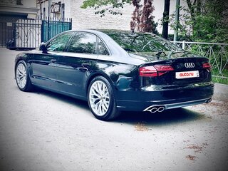 2015 Audi A8 Long III (D4) Рестайлинг, чёрный, 2800000 рублей, вид 3