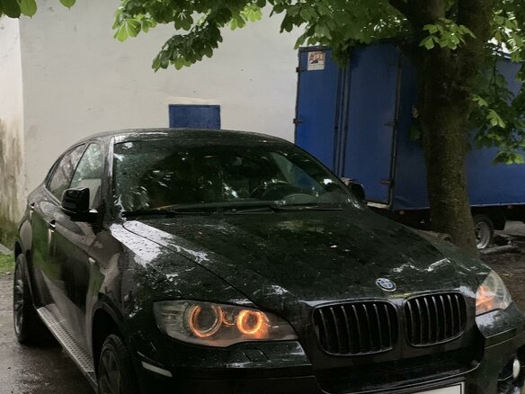 2008 BMW X6 50i 6-speed I (E71), чёрный, 1950000 рублей - вид 6