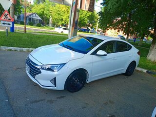 2019 Hyundai Elantra VI (AD) Рестайлинг, белый, 850000 рублей, вид 1
