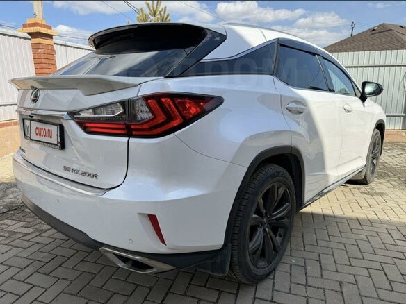 2017 Lexus RX 200t IV, белый, 3230000 рублей - вид 12
