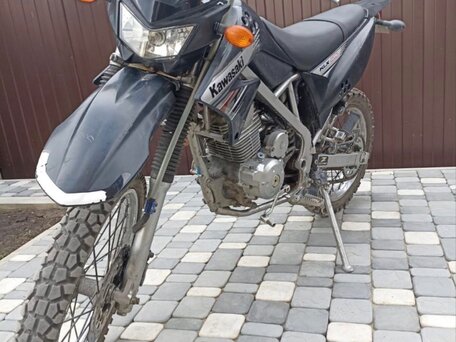 2012 Kawasaki KLX 125, чёрный, 300000 рублей, вид 1