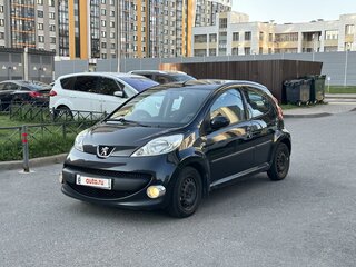 2008 Peugeot 107 I, чёрный, 320000 рублей, вид 1