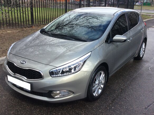 2013 Kia Ceed II, серый - вид 2