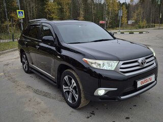2012 Toyota Highlander II (XU40) Рестайлинг, чёрный, 2600000 рублей, вид 3