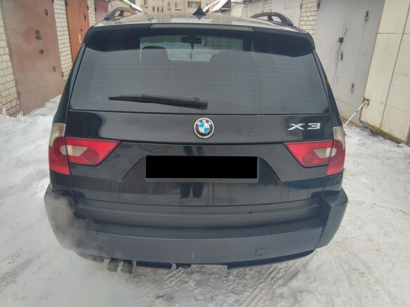 2004 BMW X3 25i I (E83), чёрный - вид 5