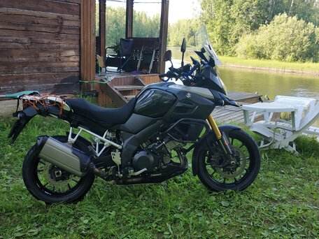 2014 Suzuki V-Strom 1000, чёрный, 720000 рублей, вид 5