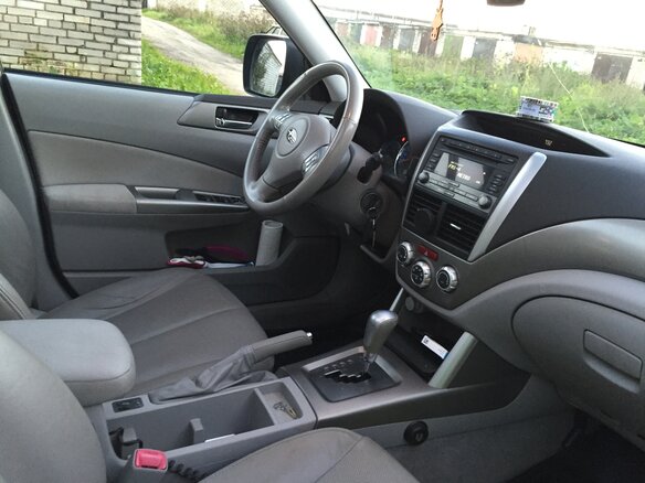 2008 Subaru Forester III, чёрный - вид 7