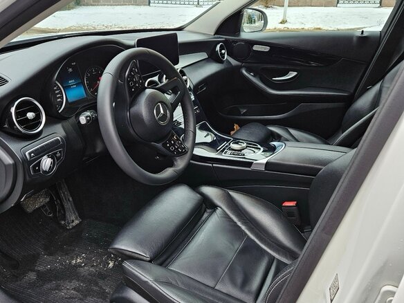 2019 Mercedes-Benz C-Класс 220 d IV (W205) Рестайлинг, белый - вид 13