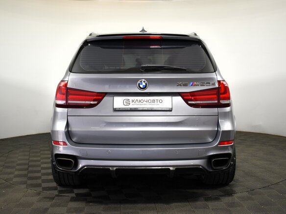 2017 BMW X5 M50d III (F15), синий - вид 4