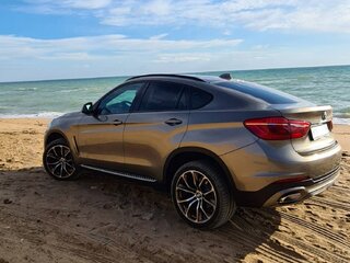 2017 BMW X6 30d II (F16), коричневый, 5400000 рублей, вид 4