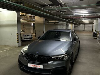 2019 BMW 5 серии 520d VII (G30/G31/G38), серый, 4350000 рублей, вид 3