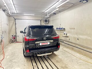 2017 Lexus LX 570 III Рестайлинг 2, чёрный, 9000000 рублей, вид 2