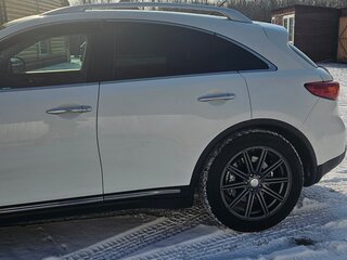 2013 Infiniti FX50 II (S51) Рестайлинг, белый, 3740000 рублей, вид 4