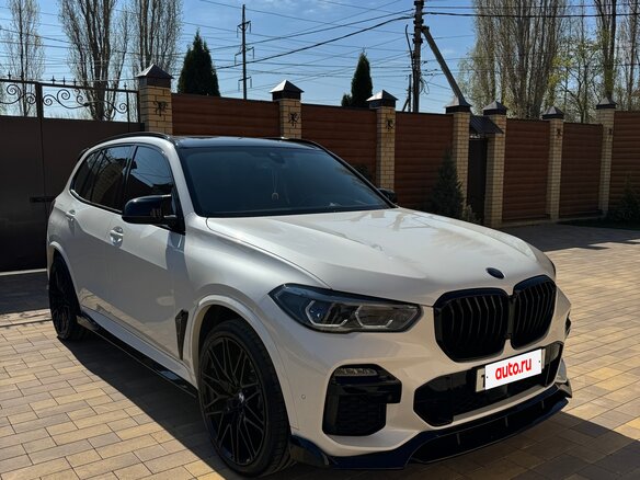 2021 BMW X5 30d IV (G05/G18), белый, 10150000 рублей