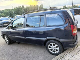 2002 Opel Zafira A, синий, 270000 рублей, вид 3