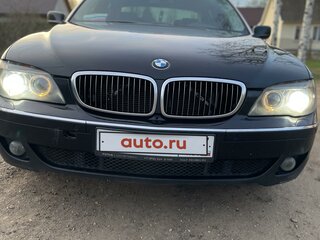2007 BMW 7 серии Long 730Li IV (E65/E66) Рестайлинг, чёрный, 1100000 рублей, вид 2