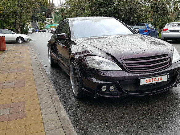 2005 Mercedes-Benz S-Класс 500 V (W221), пурпурный - вид 10