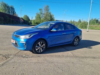 2017 Kia Rio IV, синий, 1400000 рублей, вид 1