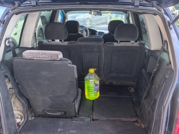 2002 Opel Zafira A, синий, 270000 рублей - вид 7