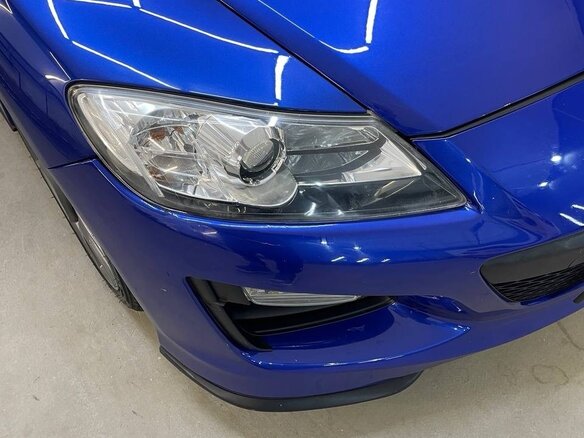 2009 Mazda RX-8 I Рестайлинг, синий, 1550000 рублей - вид 13