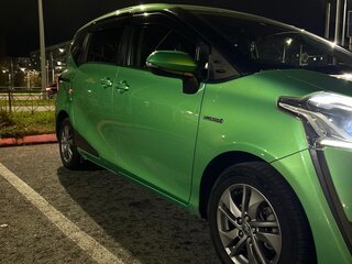 2016 Toyota Sienta II, зелёный, 1500000 рублей, вид 3