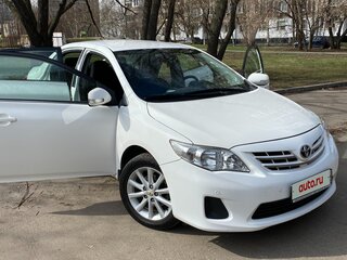 2011 Toyota Corolla X (E140, E150) Рестайлинг, белый, 1051000 рублей, вид 3