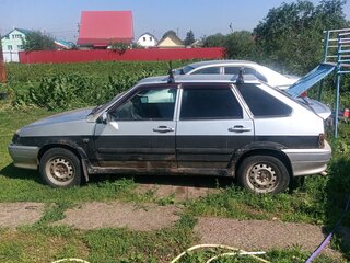 2009 Lada (ВАЗ) 2114, серебристый, 75000 рублей, вид 3