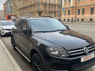2013 Volkswagen Touareg II, чёрный, 2500000 рублей, вид 2
